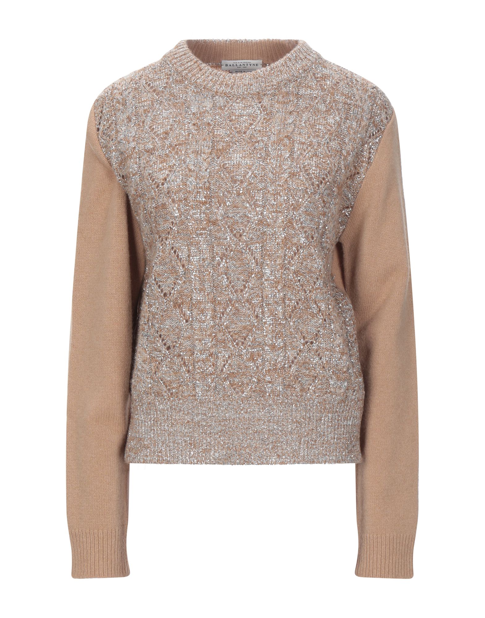 BALLANTYNE Pullover Damen Beige von BALLANTYNE