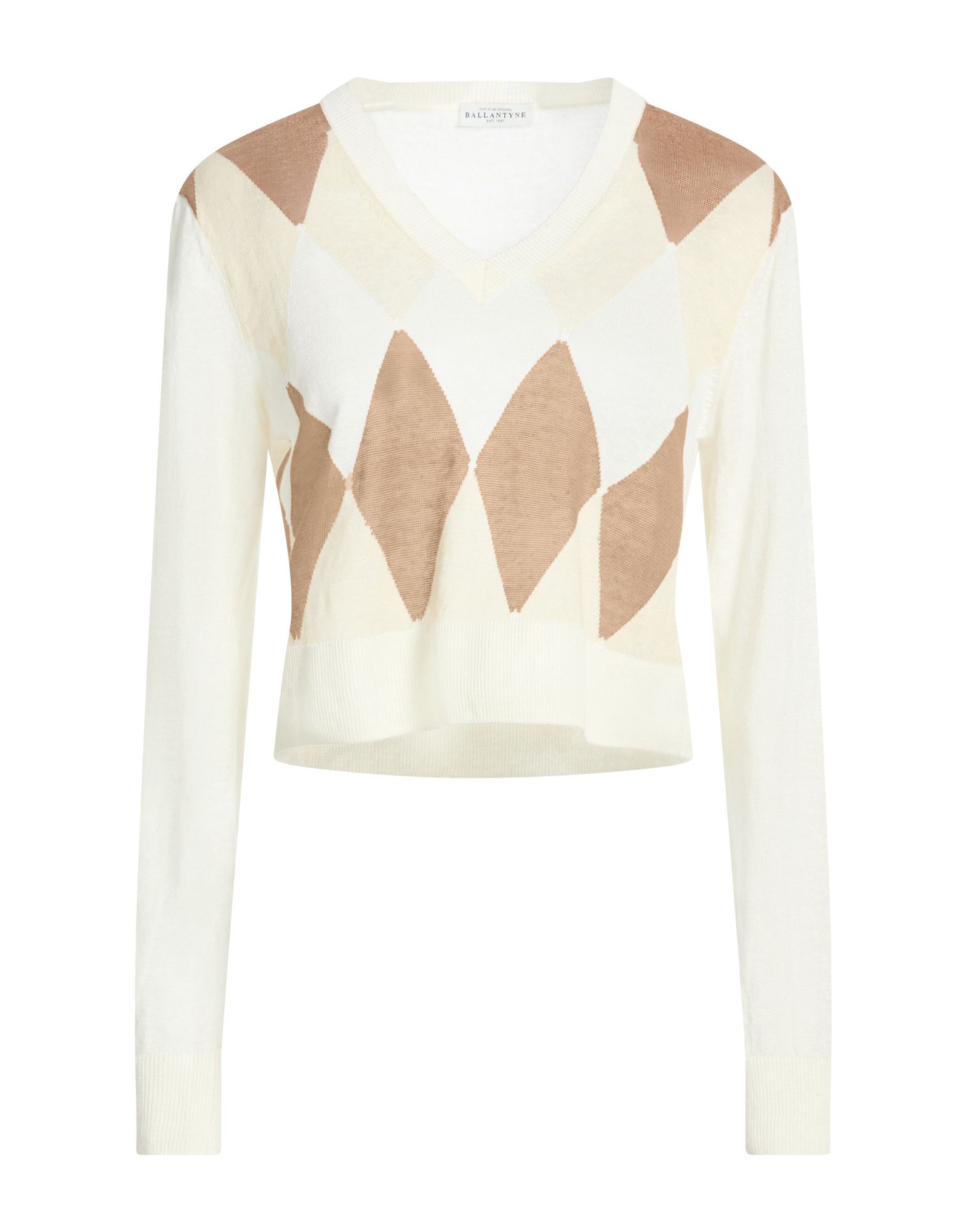 BALLANTYNE Pullover Damen Elfenbein von BALLANTYNE