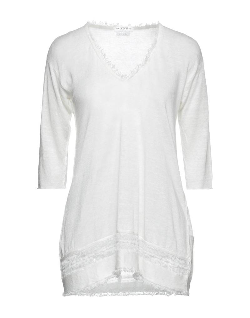 BALLANTYNE Pullover Damen Elfenbein von BALLANTYNE