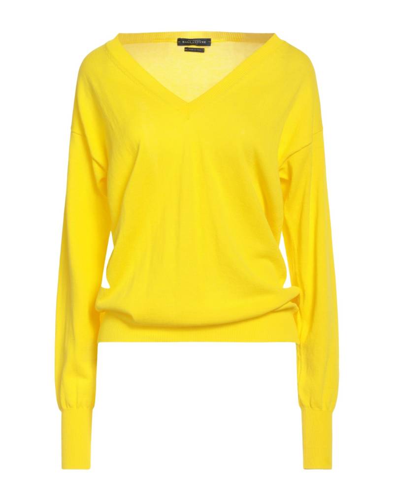 BALLANTYNE Pullover Damen Gelb von BALLANTYNE