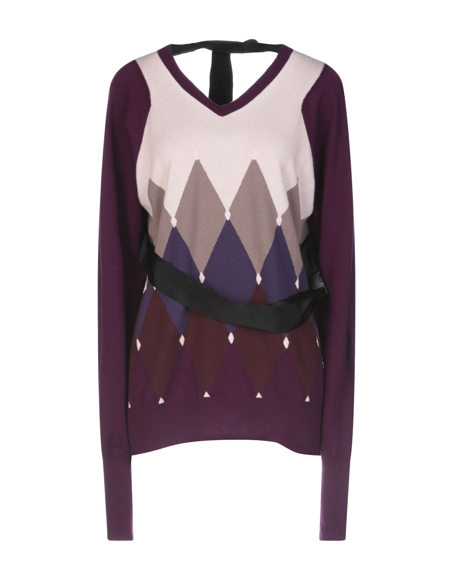 BALLANTYNE Pullover Damen Violett von BALLANTYNE