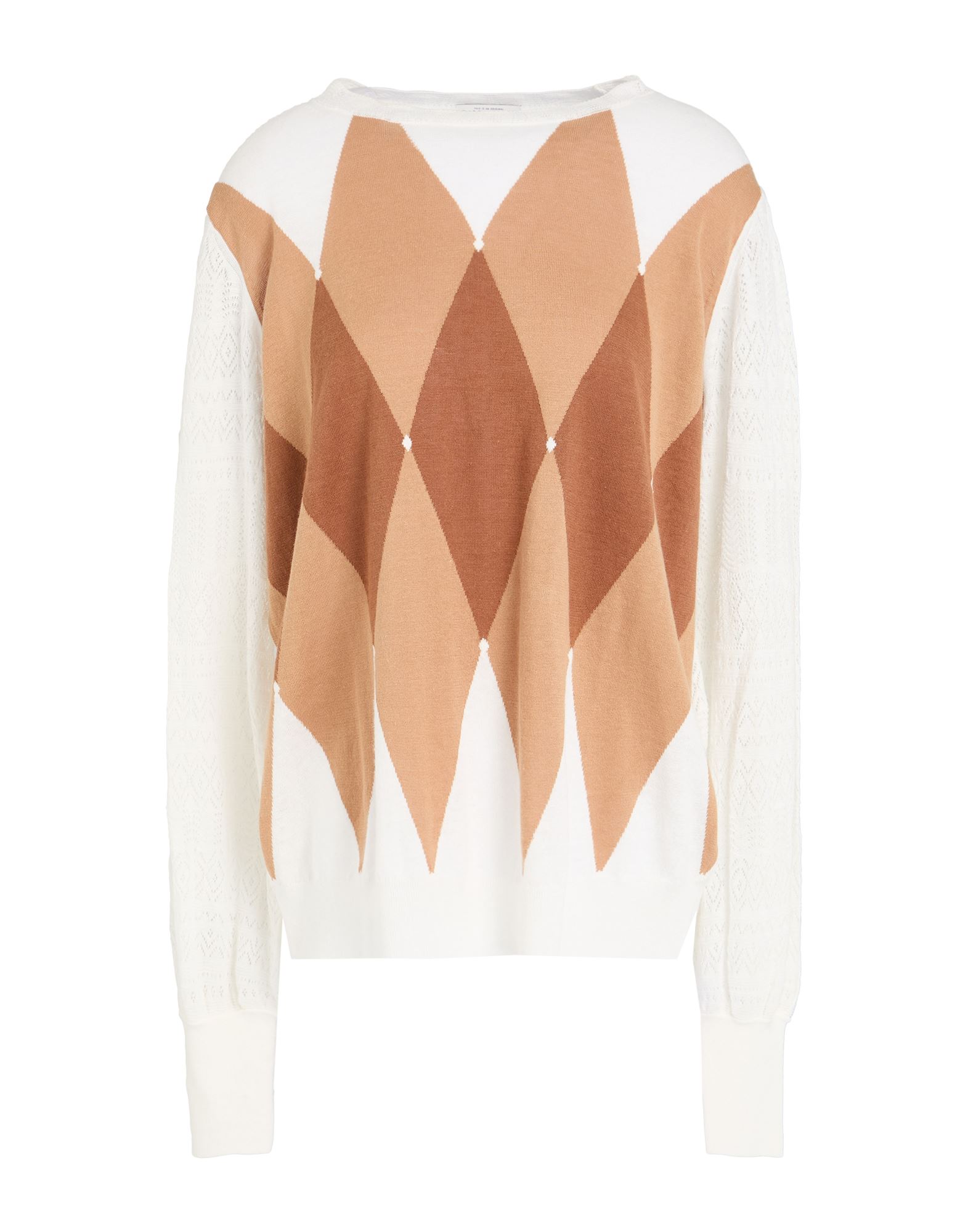 BALLANTYNE Pullover Damen Weiß von BALLANTYNE