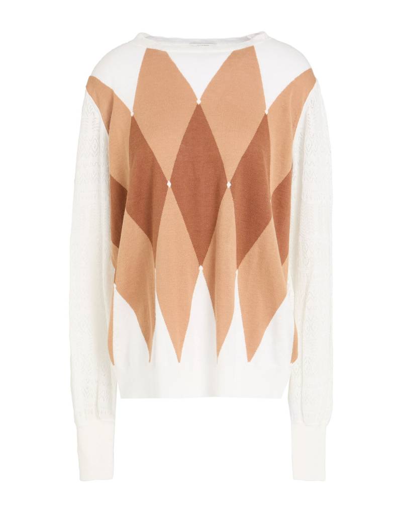 BALLANTYNE Pullover Damen Weiß von BALLANTYNE