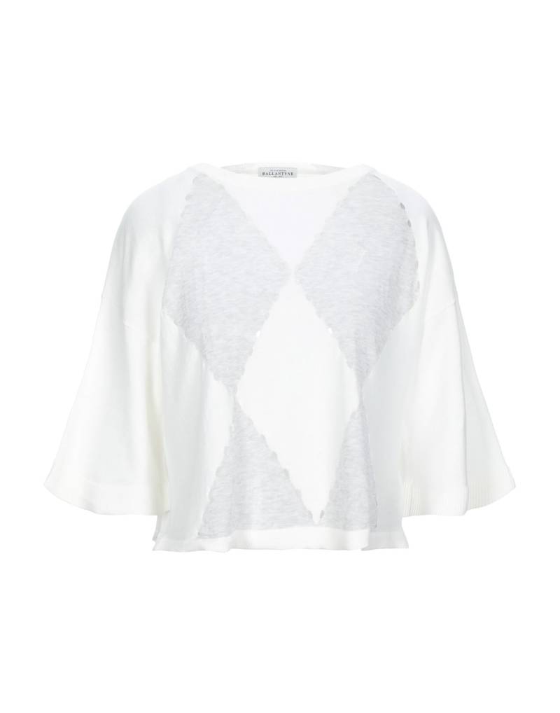 BALLANTYNE Pullover Damen Weiß von BALLANTYNE