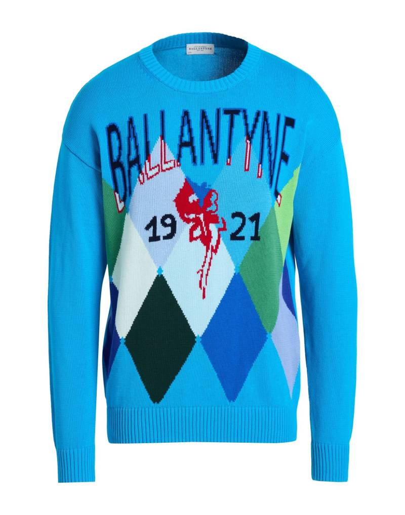 BALLANTYNE Pullover Herren Azurblau von BALLANTYNE
