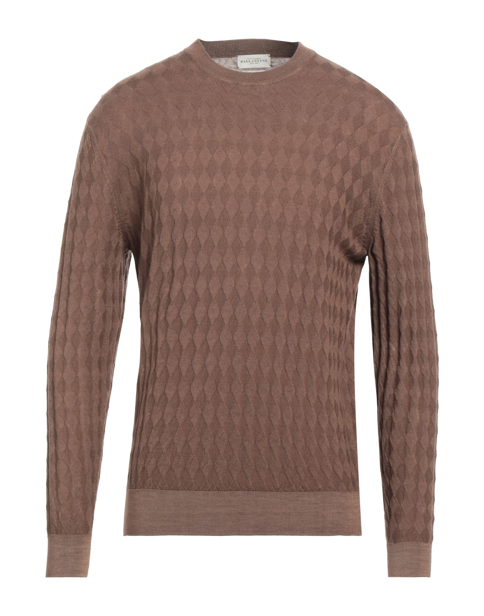 BALLANTYNE Pullover Herren Braun von BALLANTYNE