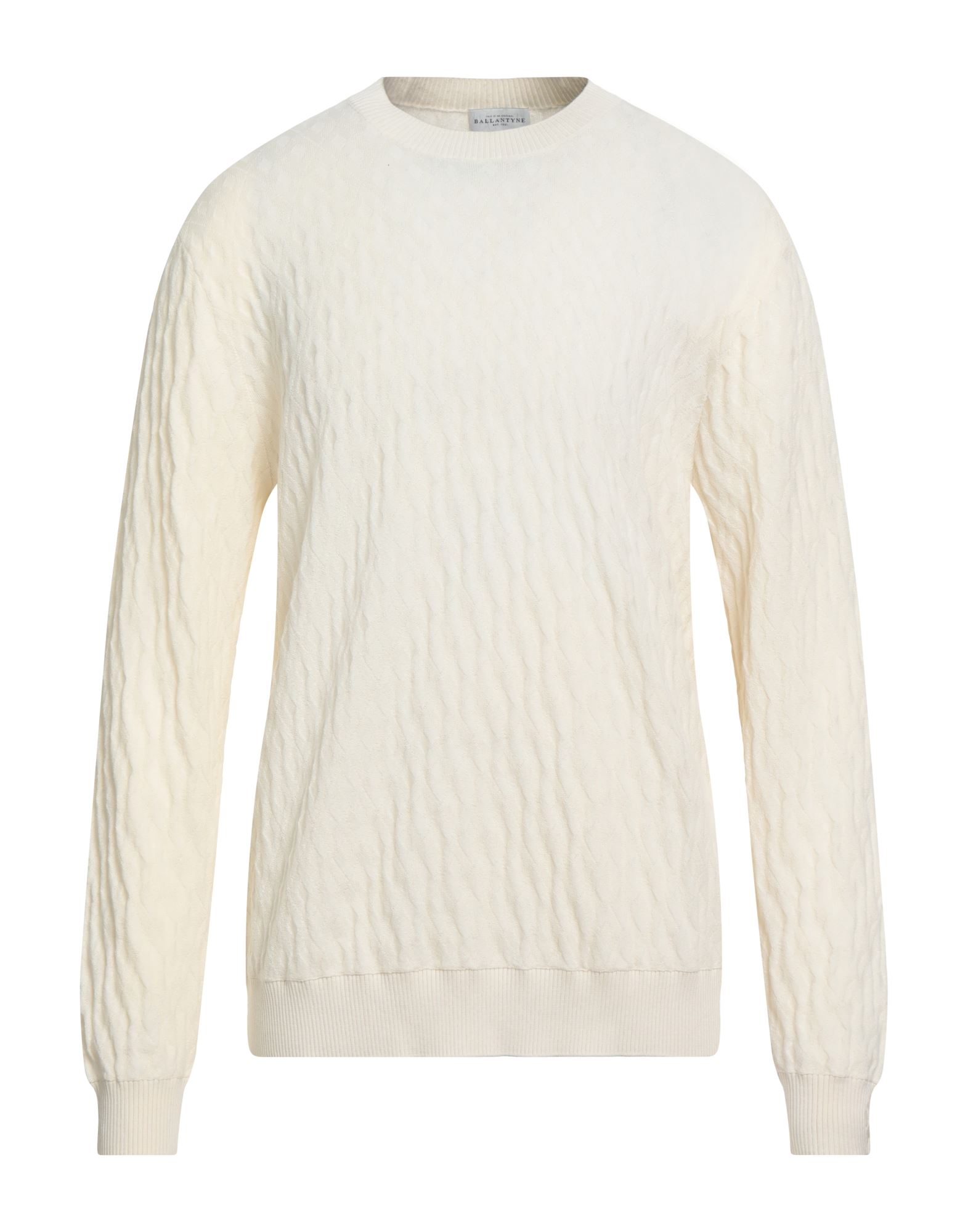 BALLANTYNE Pullover Herren Cremeweiß von BALLANTYNE