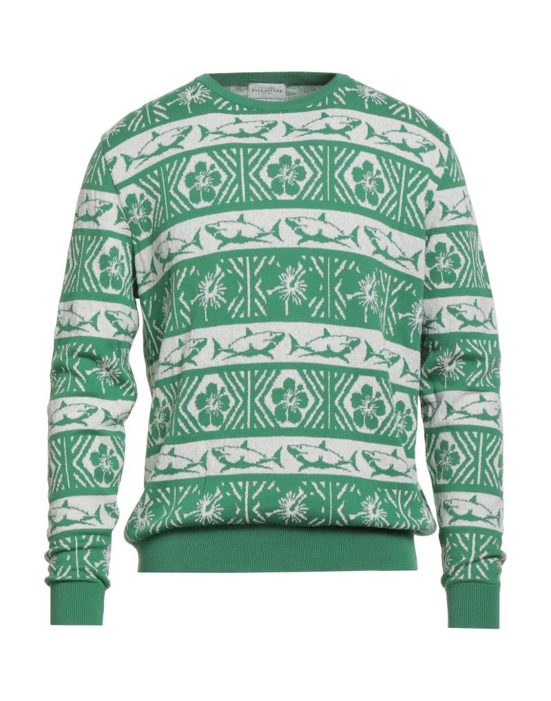 BALLANTYNE Pullover Herren Grün von BALLANTYNE