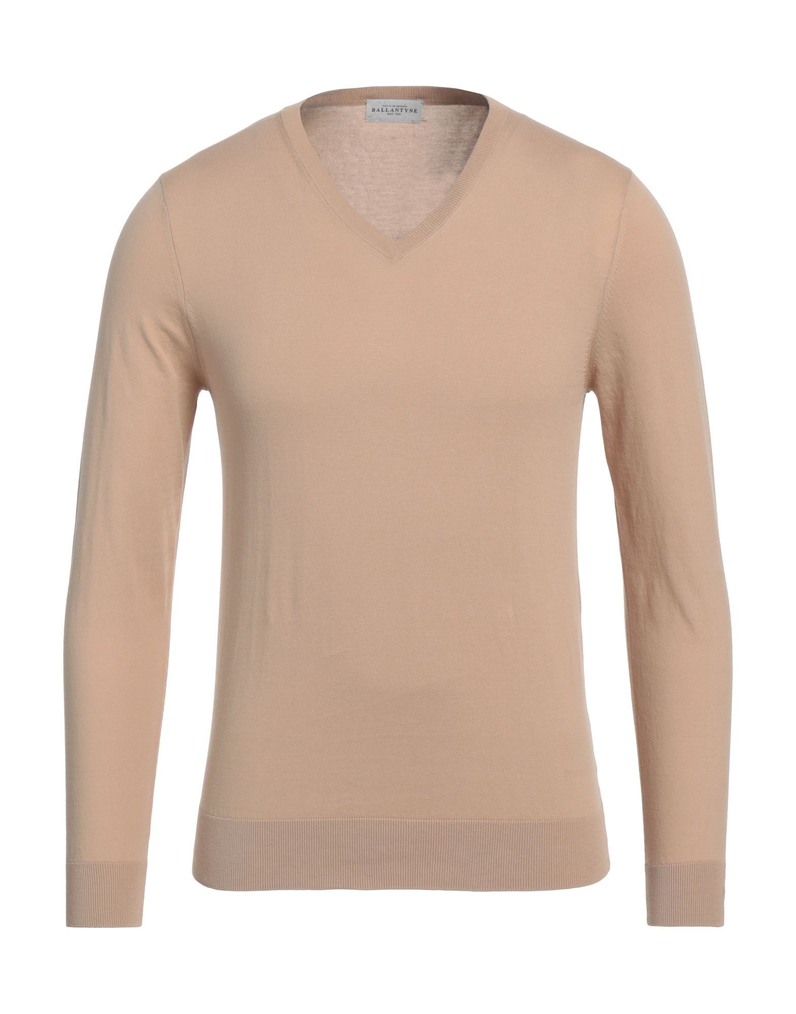 BALLANTYNE Pullover Herren Kamel von BALLANTYNE