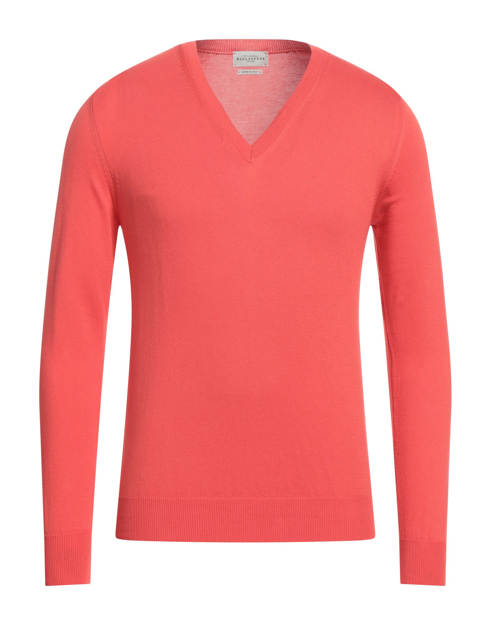 BALLANTYNE Pullover Herren Koralle von BALLANTYNE