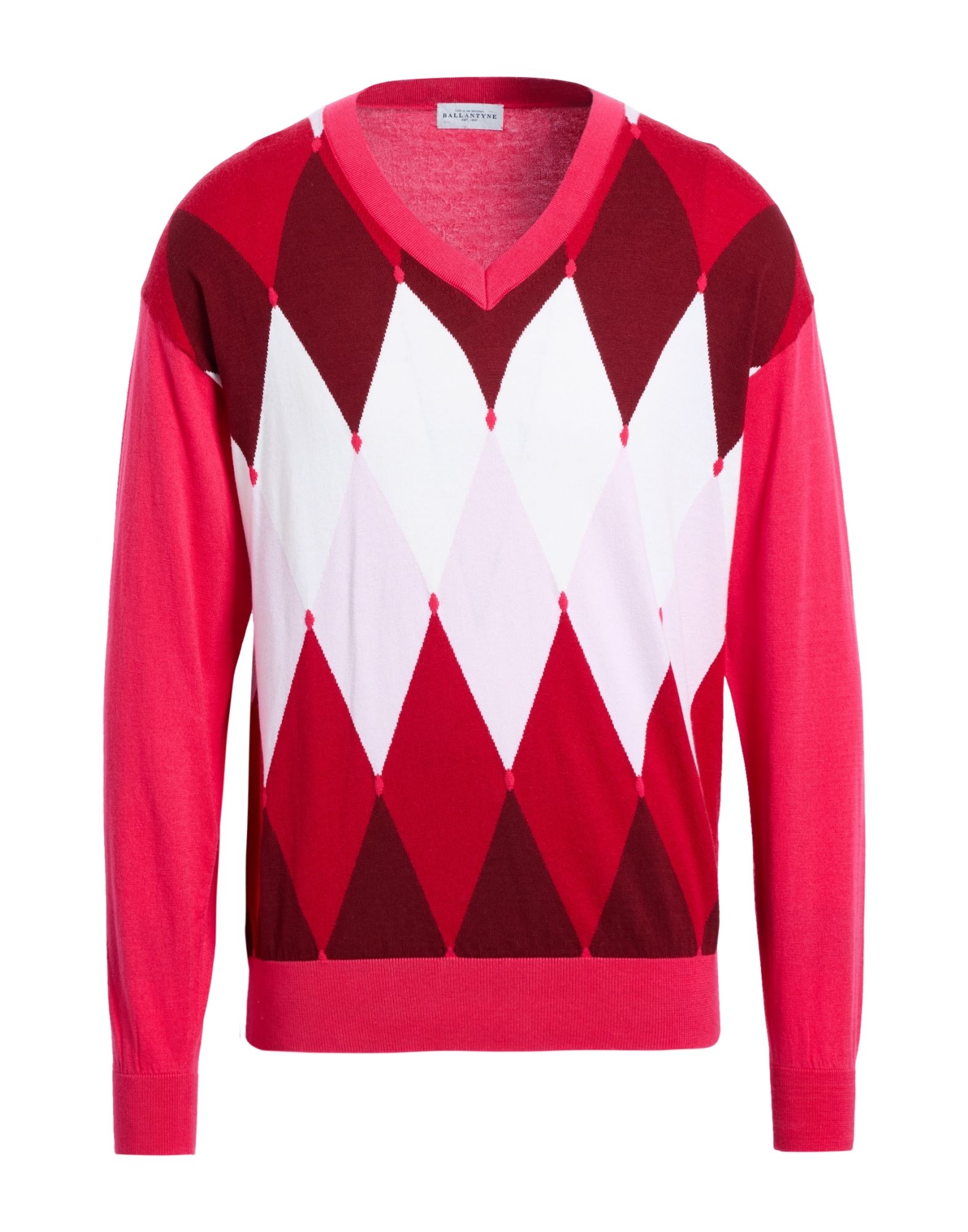 BALLANTYNE Pullover Herren Koralle von BALLANTYNE