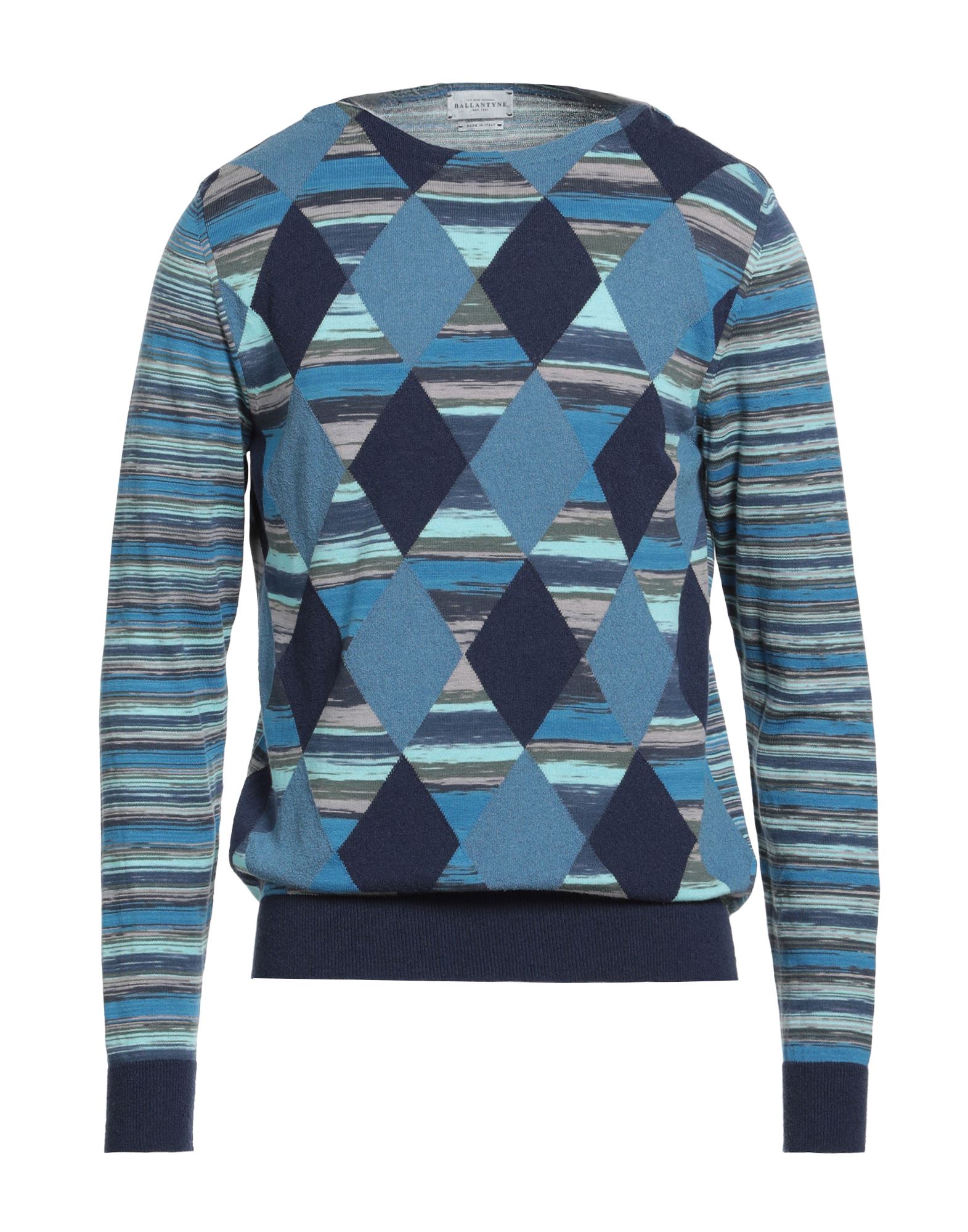 BALLANTYNE Pullover Herren Marineblau von BALLANTYNE