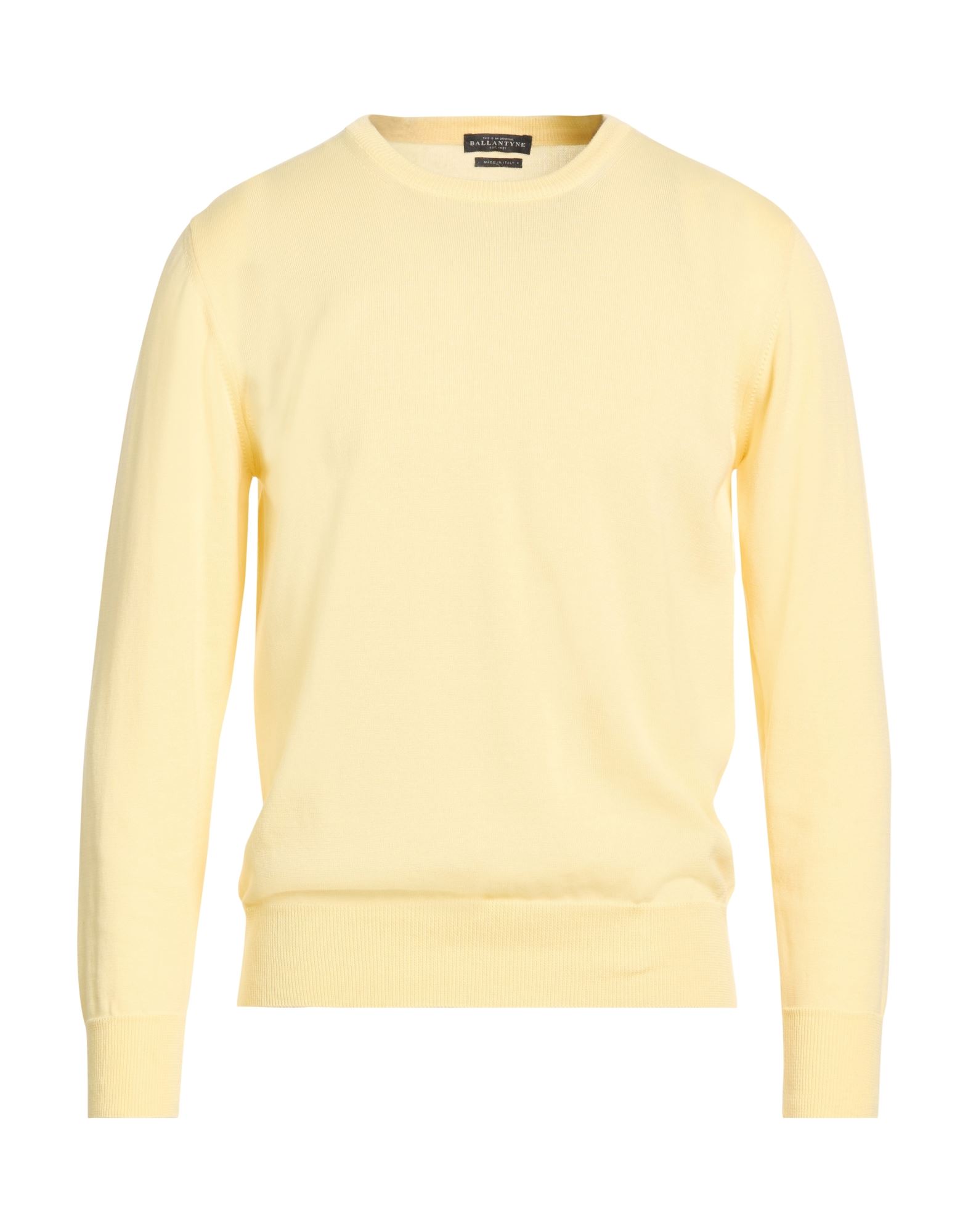 BALLANTYNE Pullover Herren Pastellgelb von BALLANTYNE