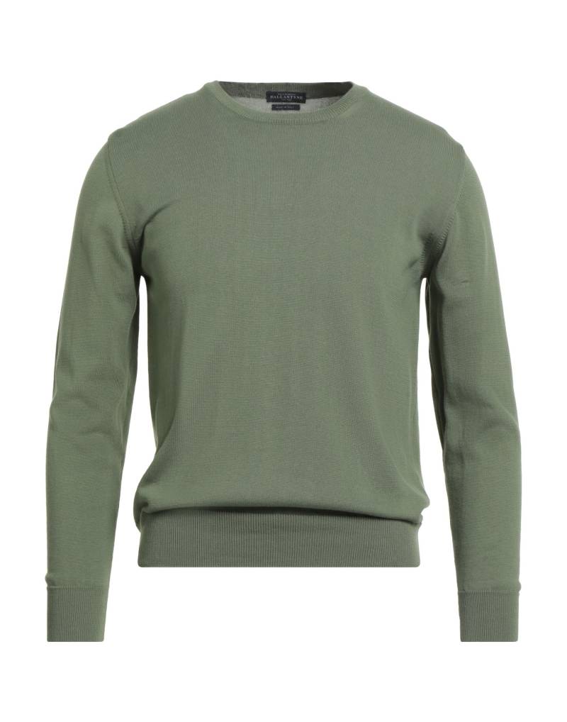 BALLANTYNE Pullover Herren Salbeigrün von BALLANTYNE