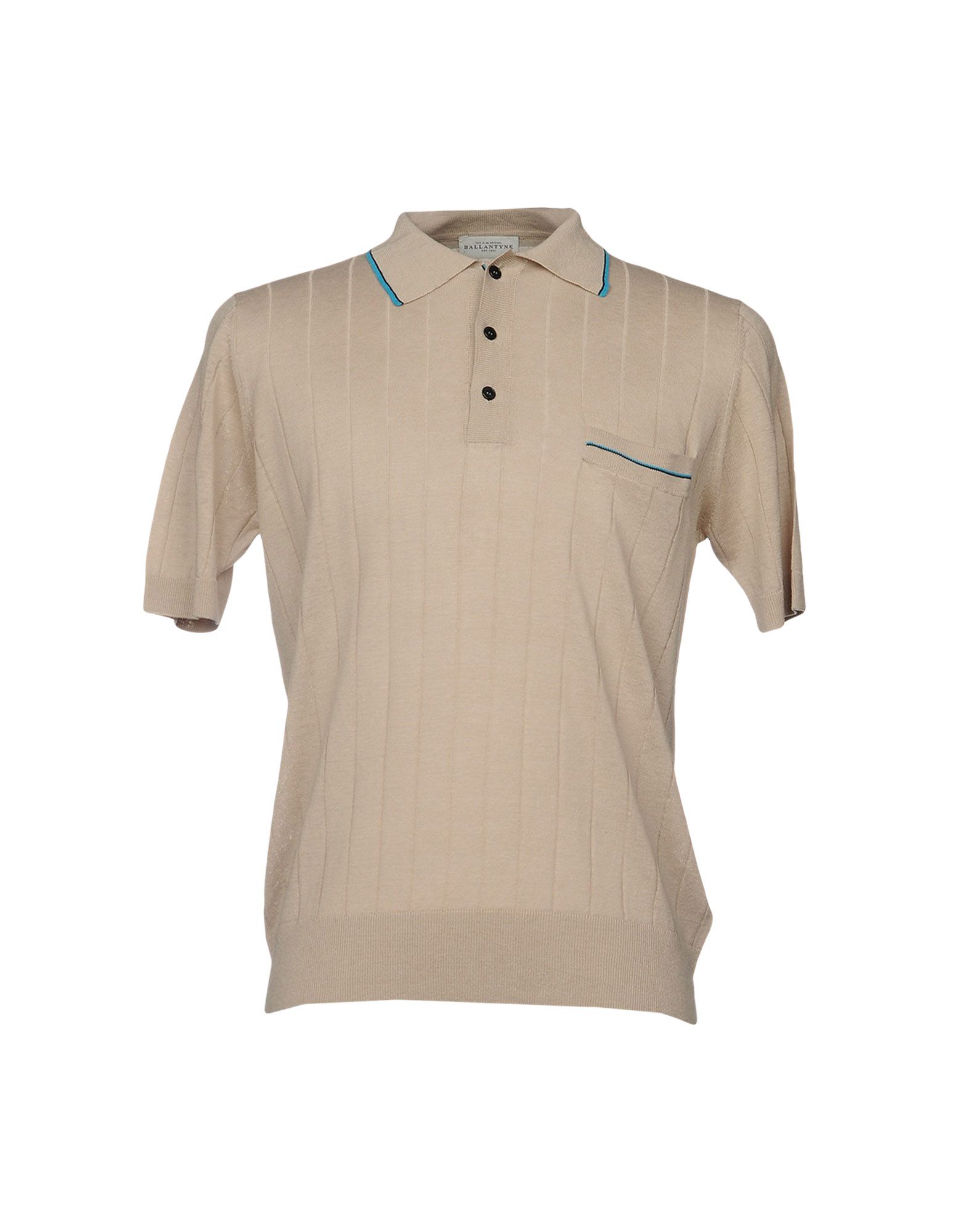 BALLANTYNE Pullover Herren Sand von BALLANTYNE