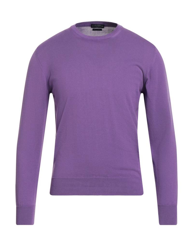 BALLANTYNE Pullover Herren Violett von BALLANTYNE