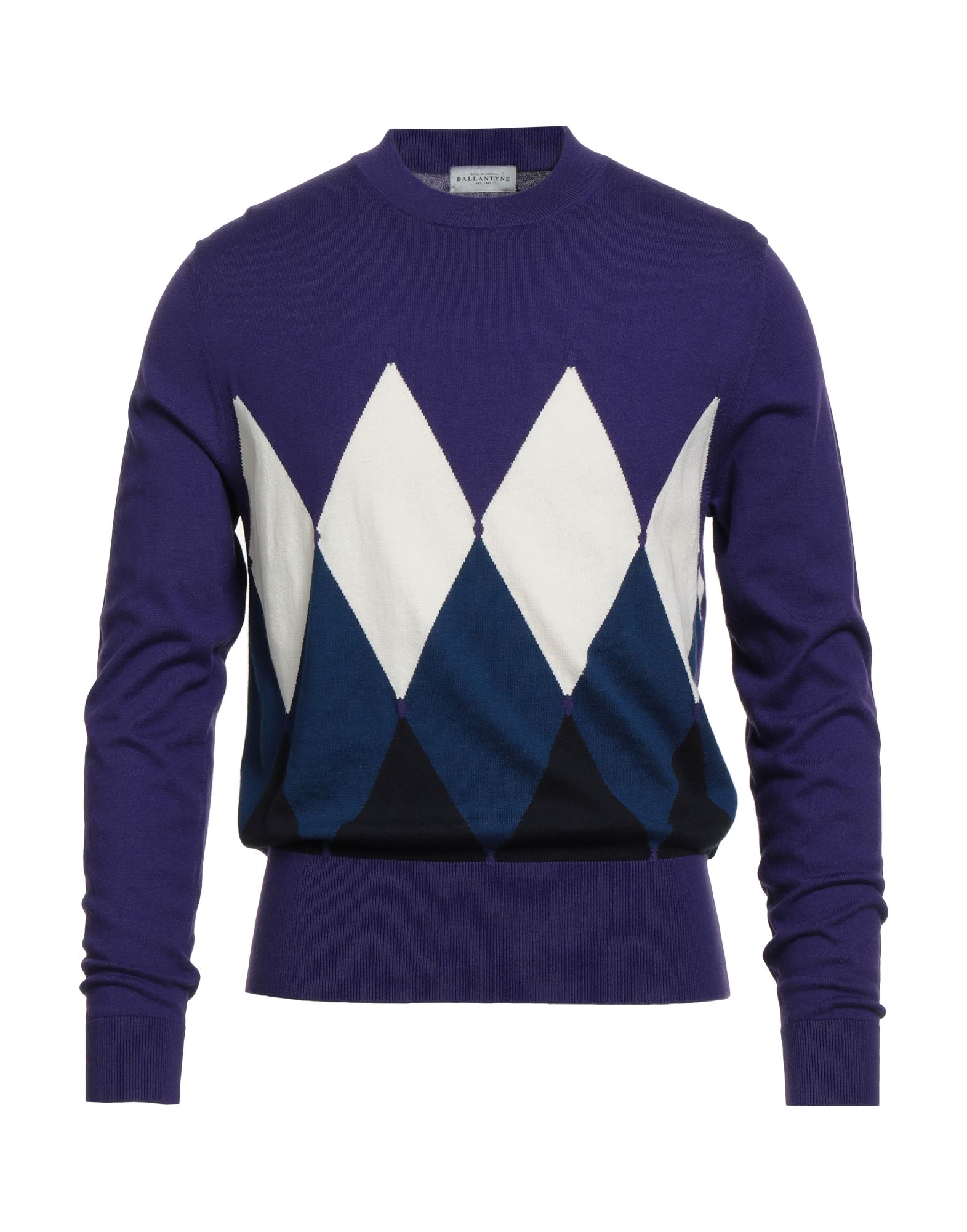BALLANTYNE Pullover Herren Violett von BALLANTYNE