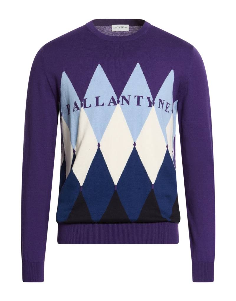 BALLANTYNE Pullover Herren Violett von BALLANTYNE