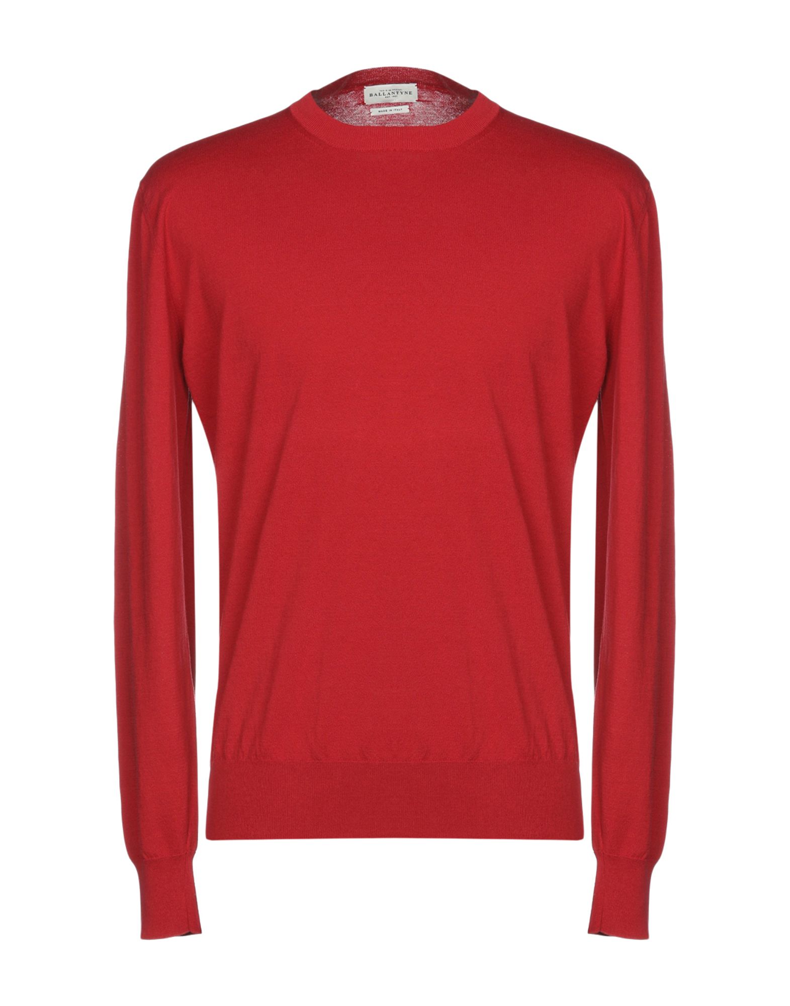 BALLANTYNE Pullover Herren Ziegelrot von BALLANTYNE