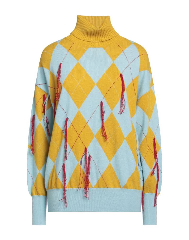 BALLANTYNE Rollkragenpullover Damen Ringelblume von BALLANTYNE