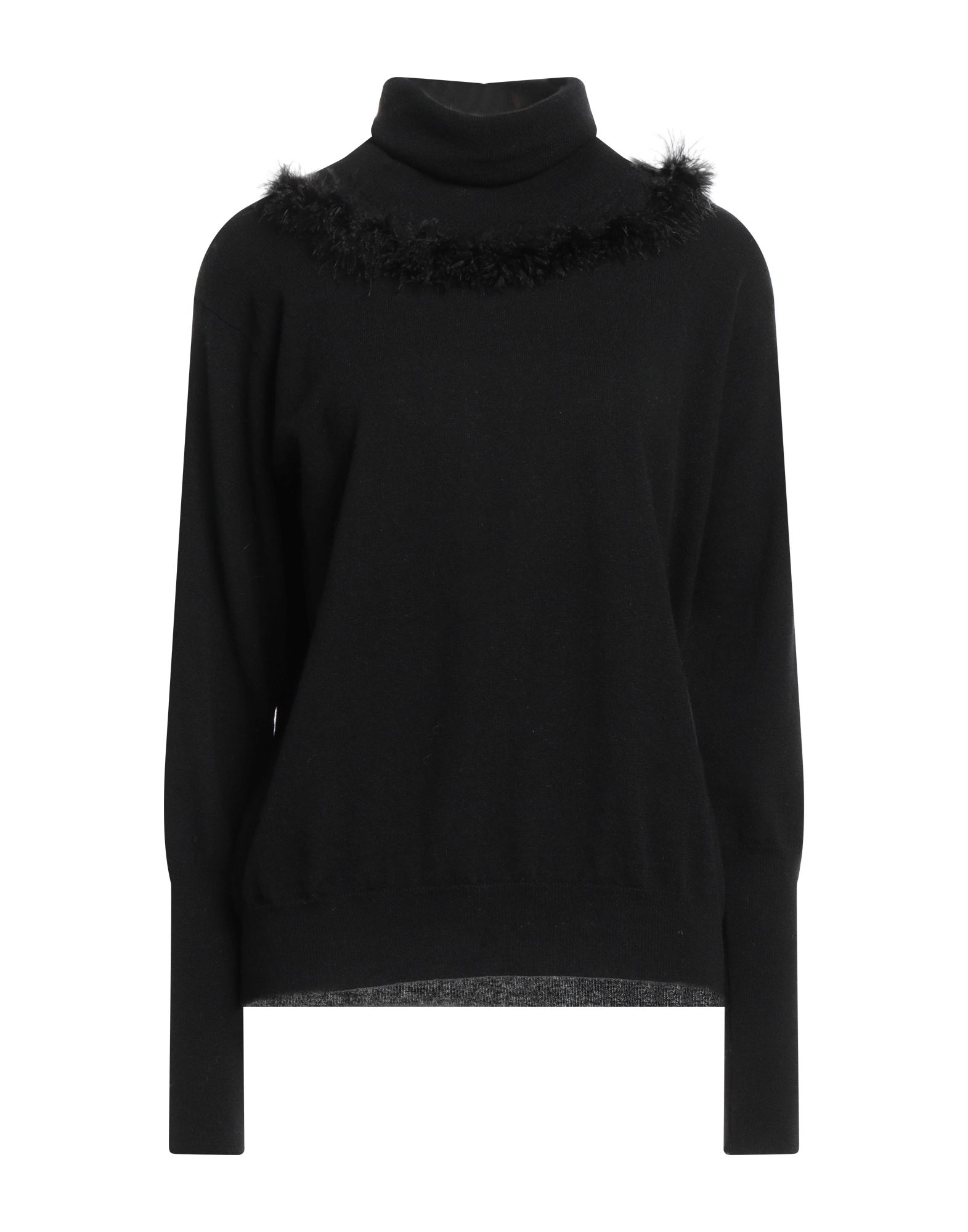 BALLANTYNE Rollkragenpullover Damen Schwarz von BALLANTYNE