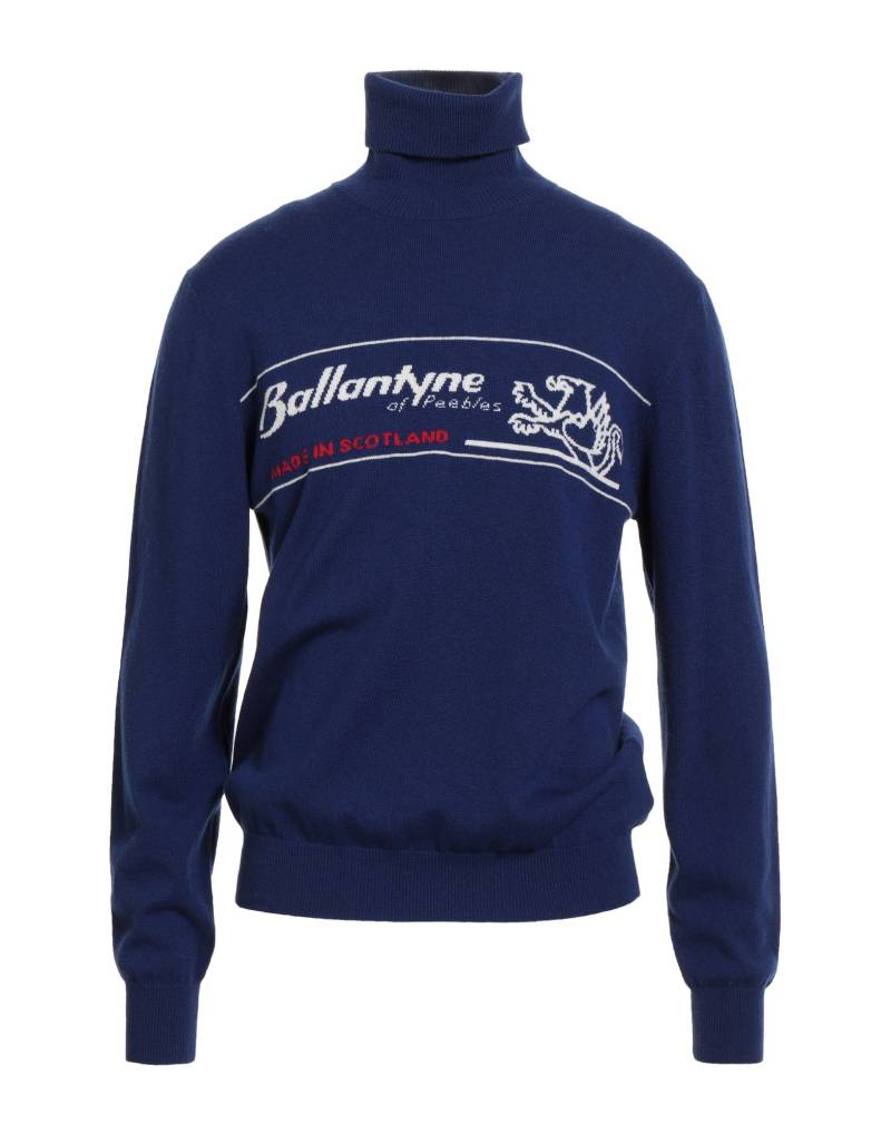 BALLANTYNE Rollkragenpullover Herren Blau von BALLANTYNE
