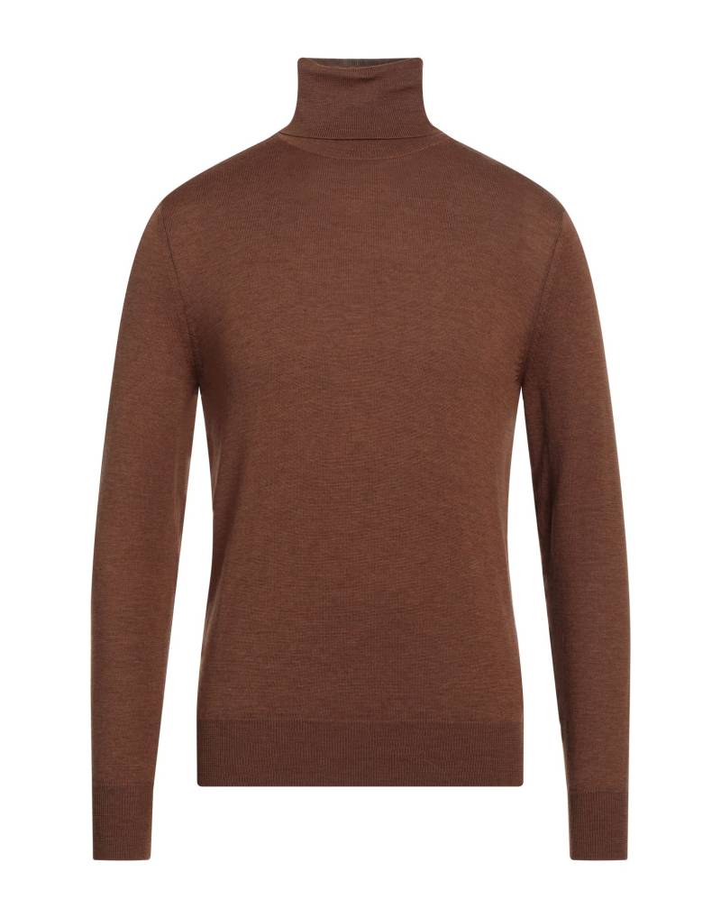 BALLANTYNE Rollkragenpullover Herren Braun von BALLANTYNE