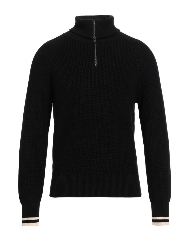 BALLANTYNE Rollkragenpullover Herren Schwarz von BALLANTYNE
