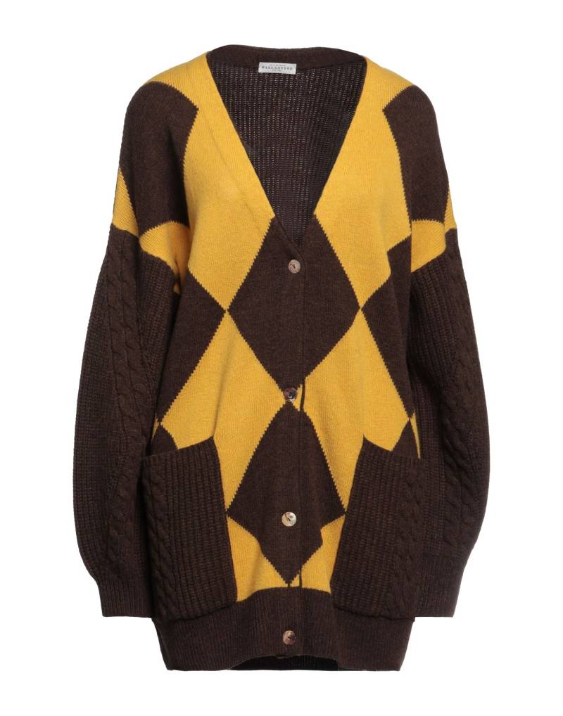 BALLANTYNE Strickjacke Damen Braun von BALLANTYNE
