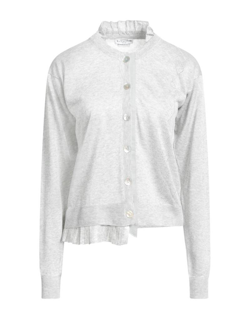 BALLANTYNE Strickjacke Damen Hellgrau von BALLANTYNE