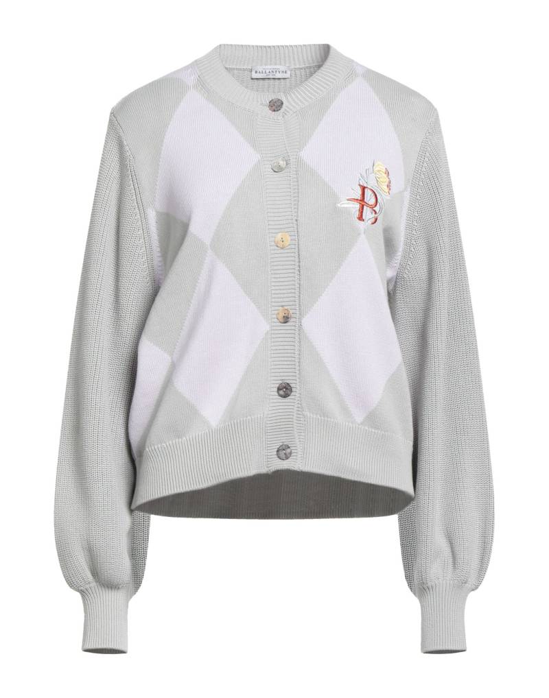 BALLANTYNE Strickjacke Damen Hellgrau von BALLANTYNE