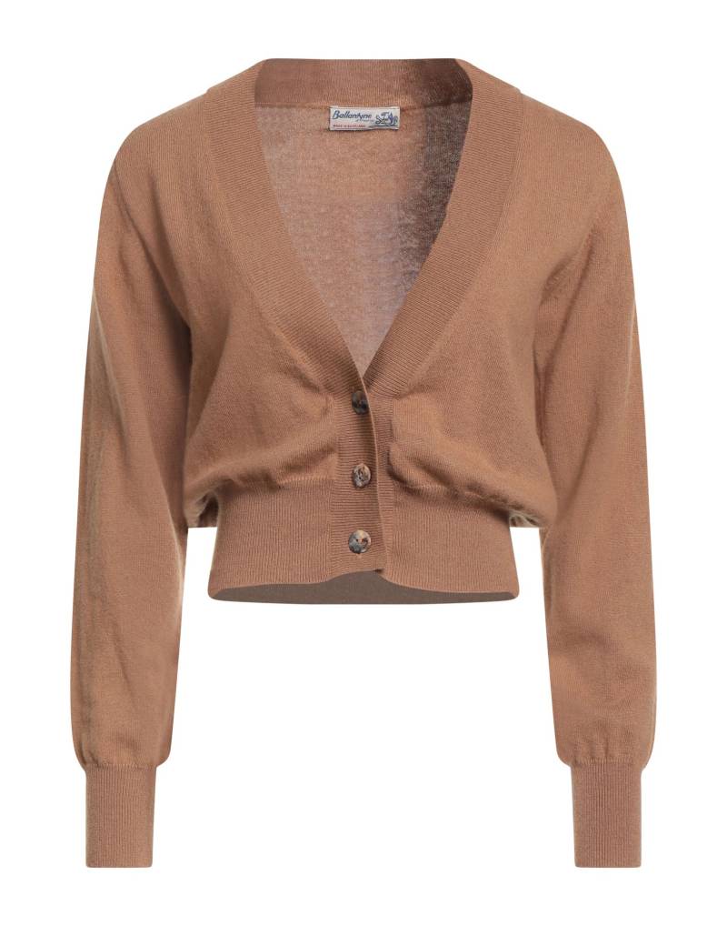 BALLANTYNE Strickjacke Damen Kamel von BALLANTYNE