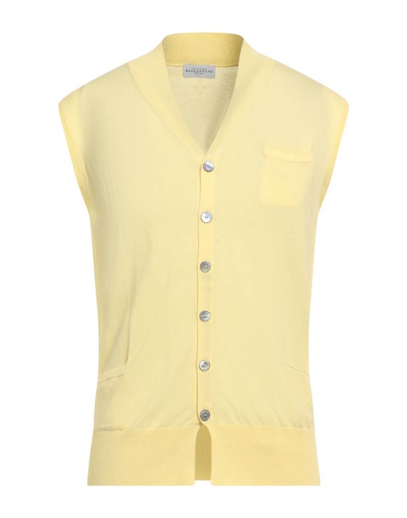 BALLANTYNE Strickjacke Herren Gelb von BALLANTYNE