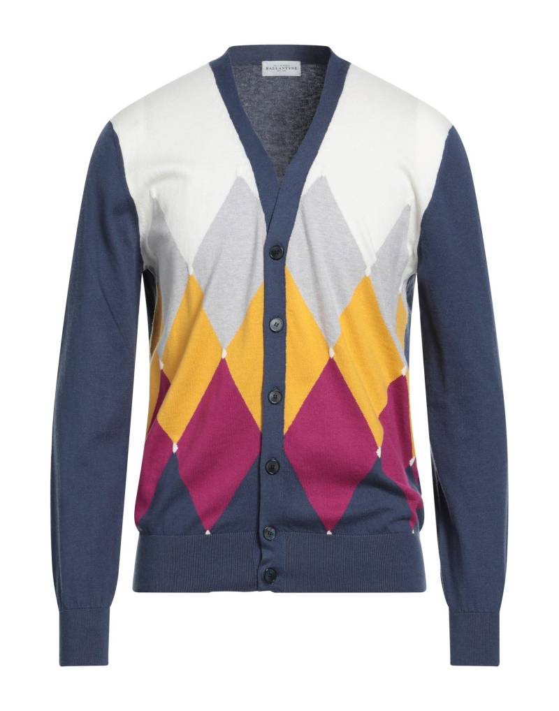 BALLANTYNE Strickjacke Herren Hellgrau von BALLANTYNE