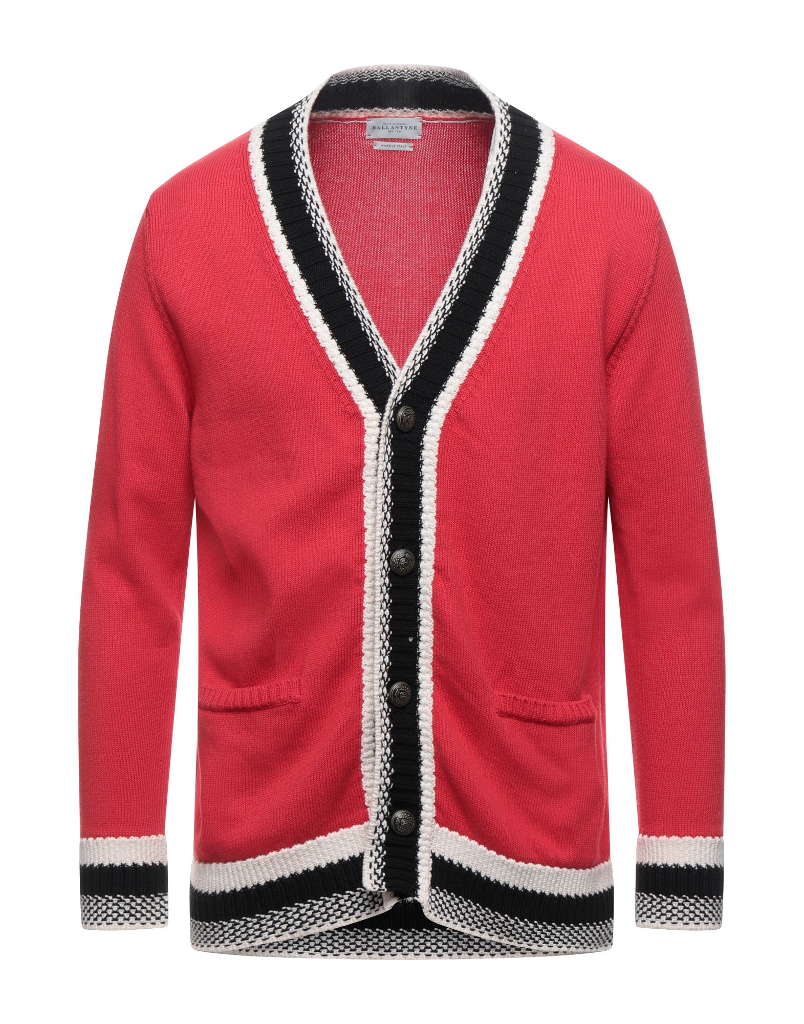 BALLANTYNE Strickjacke Herren Rot von BALLANTYNE