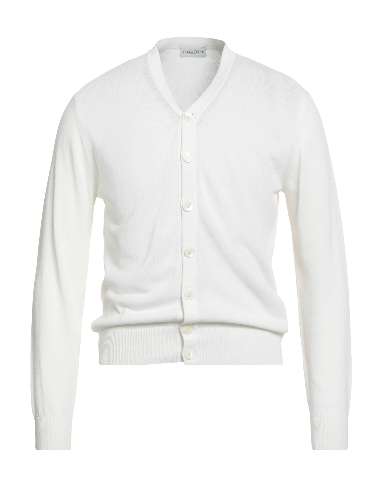 BALLANTYNE Strickjacke Herren Weiß von BALLANTYNE