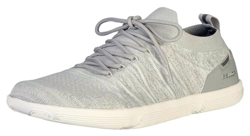 BALLOP Hybrid Sneaker - Barfußschuh für Damen/Herren mit breiter Zehenbox und 2 unterschiedlich gedämpfter Einlegesohlen - 2 mm/5 mm (Grey, EU Schuhgrößensystem, Erwachsene, Numerisch, M, 39) von BALLOP