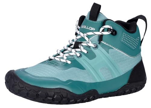 BALLOP Kuluba/Kuluba Waterproof - Herren/Damen Barfußschuh mit breiter Zehenbox und 2 unterschiedlich gedämpfter Einlegesohlen (Wasabi, EU Schuhgrößensystem, Erwachsene, Numerisch, M, 38) von BALLOP