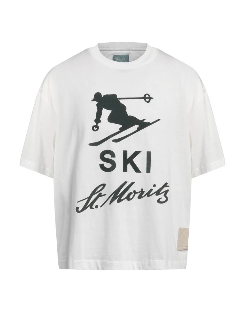 BALLY T-shirts Herren Weiß BALLY T-shirts Herren Weiß von BALLY