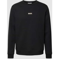 Balr. Regular Fit Sweatshirt mit Label-Detail in Black, Größe L von Balr.