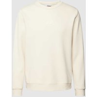 Balr. Regular Fit Sweatshirt mit Label-Detail in Offwhite, Größe L von Balr.