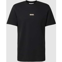 Balr. Regular Fit T-Shirt mit Label-Print in Black, Größe L von Balr.