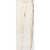 Balr. Sweatpants mit Label-Applikation Modell 'Q-Series' in Offwhite, Größe L von Balr.