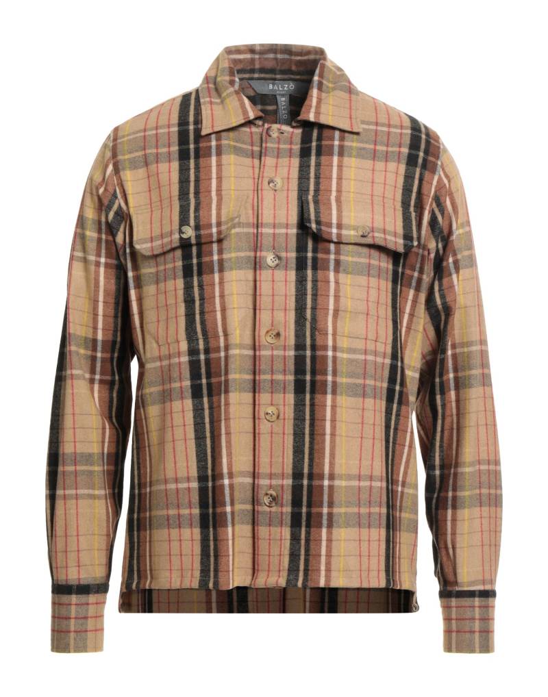 BALZÒ Milano Hemd Herren Sand von BALZÒ Milano