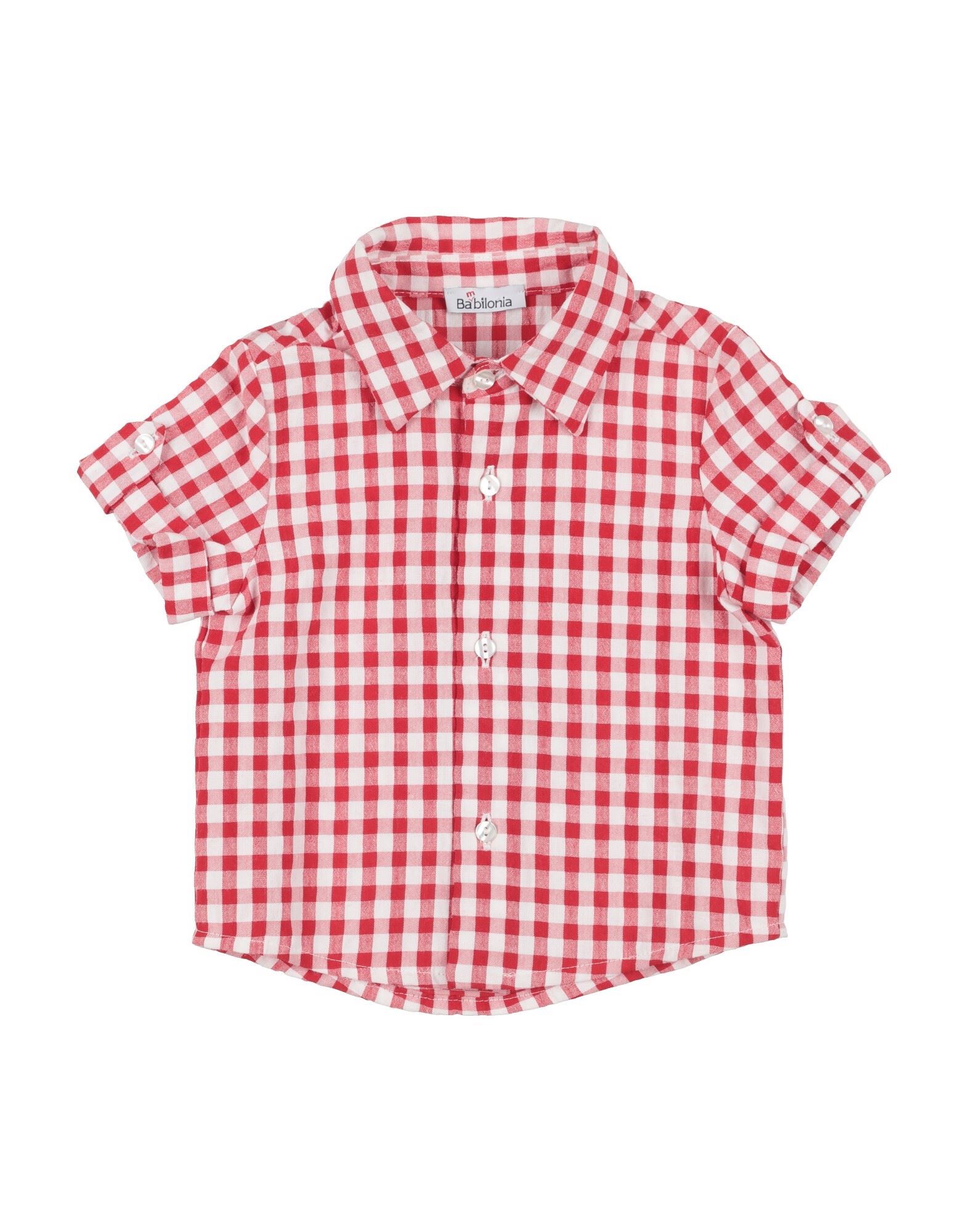BAMBILONIA Hemd Herren Rot von BAMBILONIA