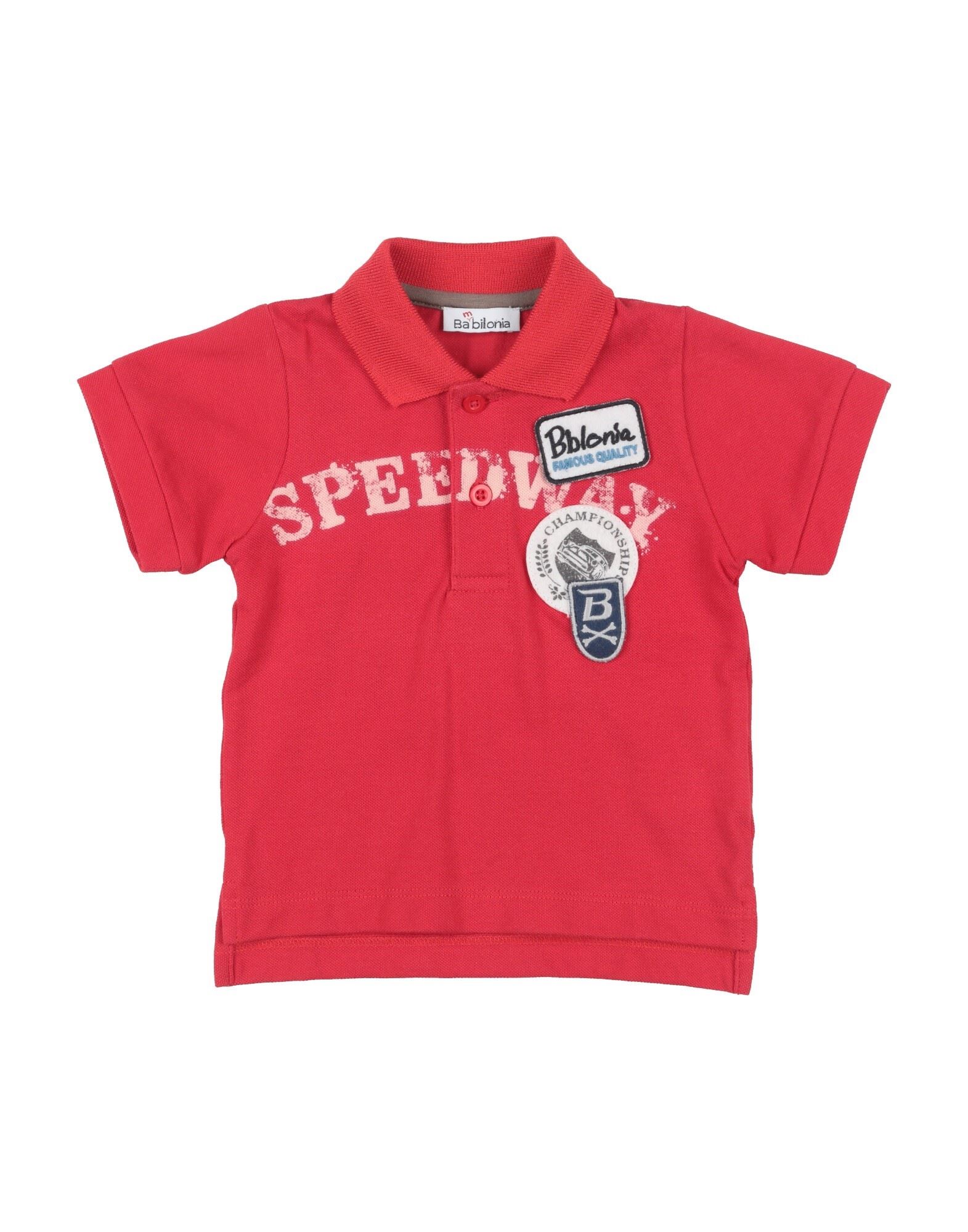 BAMBILONIA Poloshirt Kinder Rot von BAMBILONIA