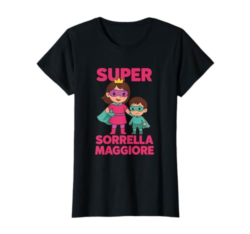 Kinder Superheld Großer Bruder T-Shirt Geschenk T-Shirt Kinder Superheld Großer Bruder T-Shirt Geschenk T-Shirt von BAMBINO Super Fratellino Maggiore Diventerò
