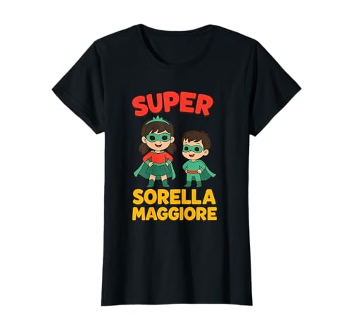 Kinder Superheld Großer Bruder T-Shirt Geschenk T-Shirt Kinder Superheld Großer Bruder T-Shirt Geschenk T-Shirt von BAMBINO Super Fratellino Maggiore Diventerò