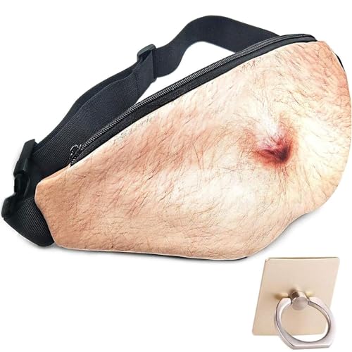 Dad Bag Bauchtasche Geschenke - 3D Herren Bierbauch Gürtelsäcke, weißer Elefant Geschenke Austausch wasserdichte Bauchtasche Unisex Lustige Gag Geschenke für Vatertag, Weihnachten Dad Bag Bauchtasche Geschenke - 3D Herren Bierbauch Gürtelsäcke, weißer Elefant Geschenke Austausch wasserdichte Bauchtasche Unisex Lustige Gag Geschenke für Vatertag, Weihnachten von BAMOMBY