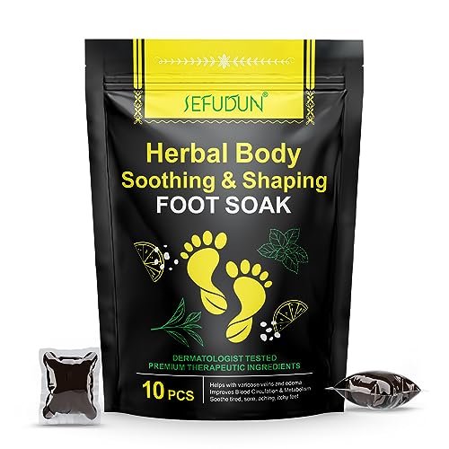 Herbal Body Detoxs Foot Soak Beads Herbal Detox & Shaping Cleansing Foot Soak For Men And Women Detoxs Foot Bath 10 Packs Herbal Detoxs Cleansing Foot Soak Beads von BANAN